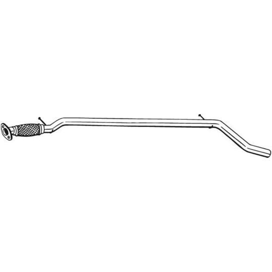 956-101 Exhaust pipe