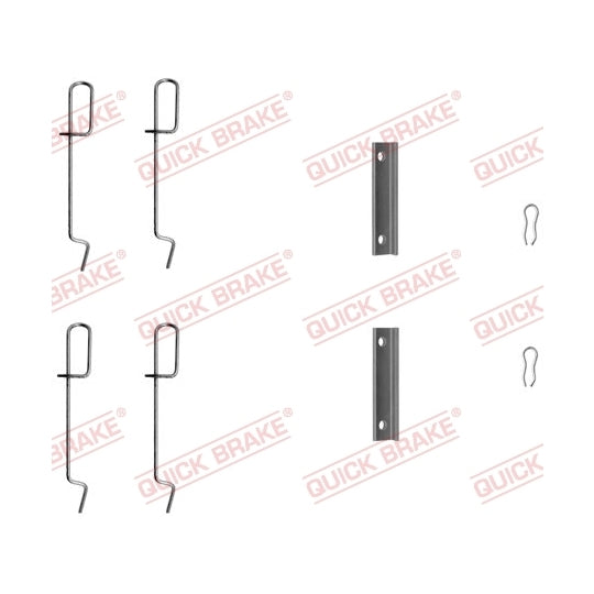 109-1125 Brake pad fitting set