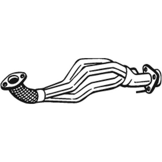 753-531 Exhaust pipe