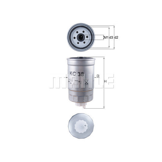KC 38 Fuel filter