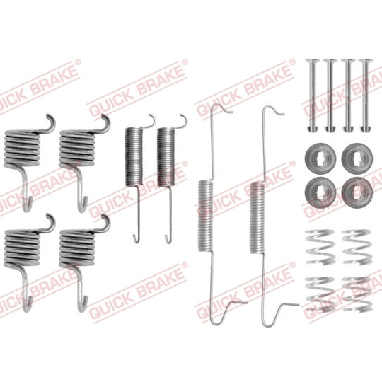 105-0649 Brake shoe fitting set