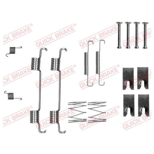 105-0023 Brake shoe fitting set