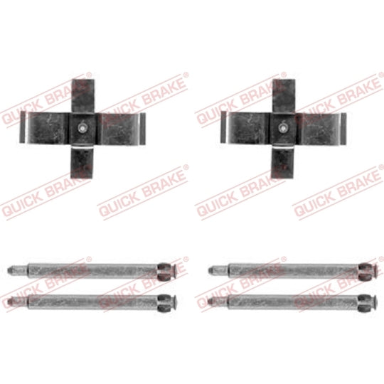 109-1713 Brake pad fitting set