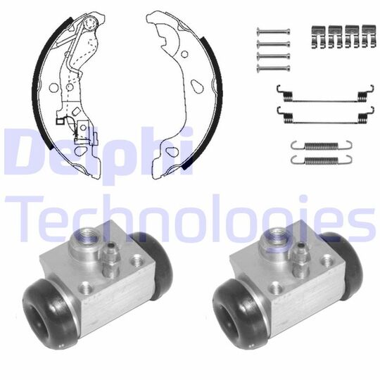 KP1134 Brake Shoe Set