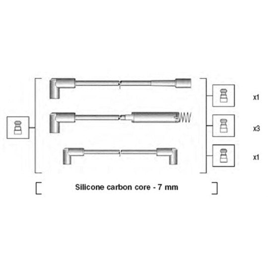 941125180672 Ignition Cable Kit