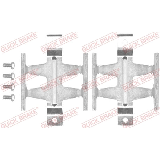 109-1687 Brake pad fitting set