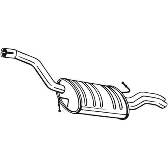 233-145 End Silencer