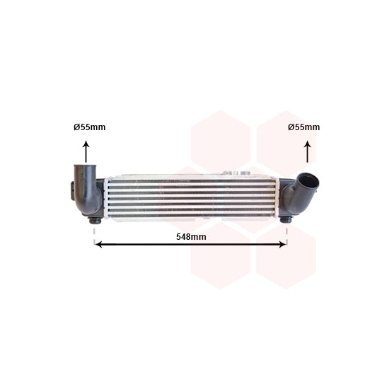 83004141 Intercooler, charger