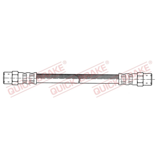 22.002 Flexible brake pipe