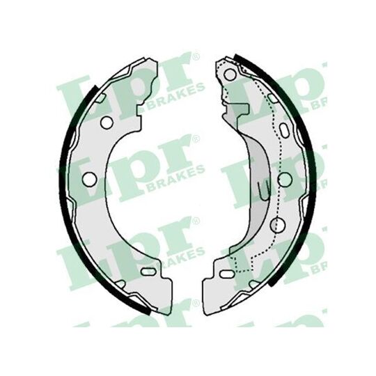 07330 Brake Shoe Set