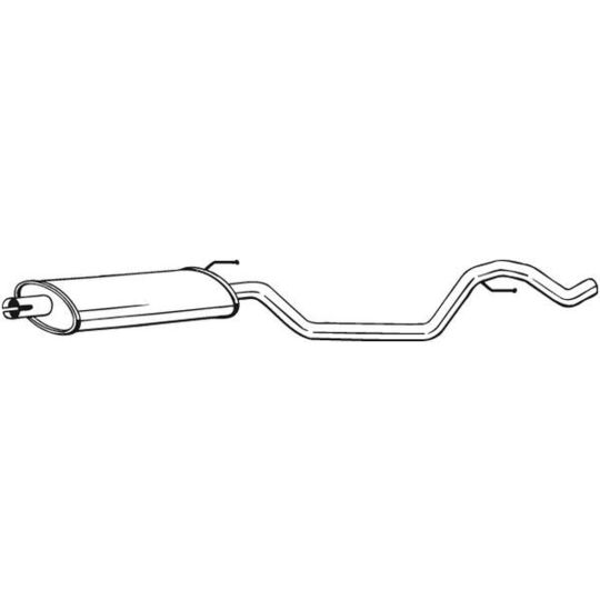 286-099 Middle Silencer