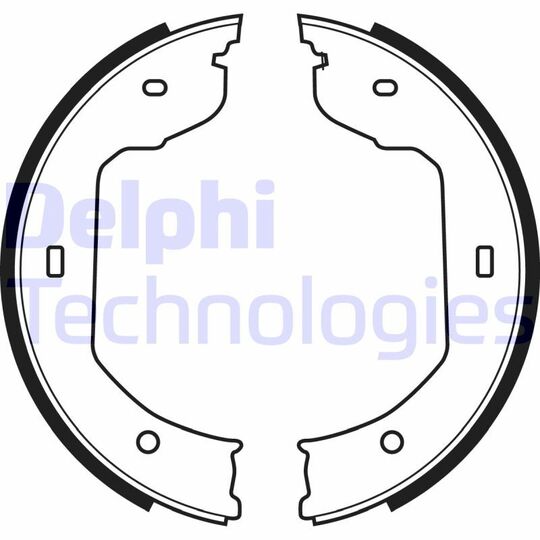 LS1920 Brake Shoe Kit