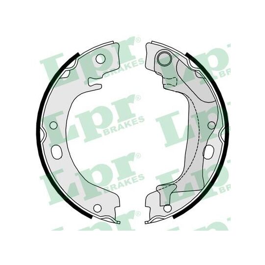 09760 Brake Shoe Set, parking brake