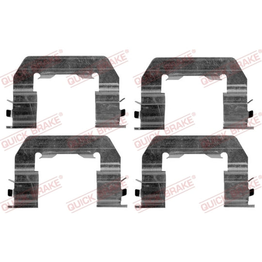 109-1719 Brake pad fitting set