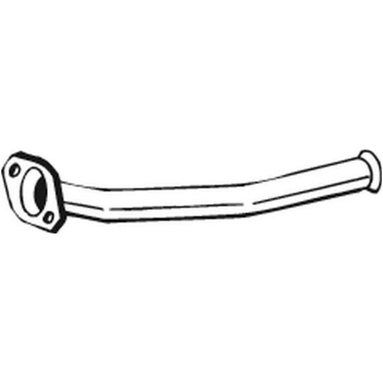741-015 Exhaust pipe