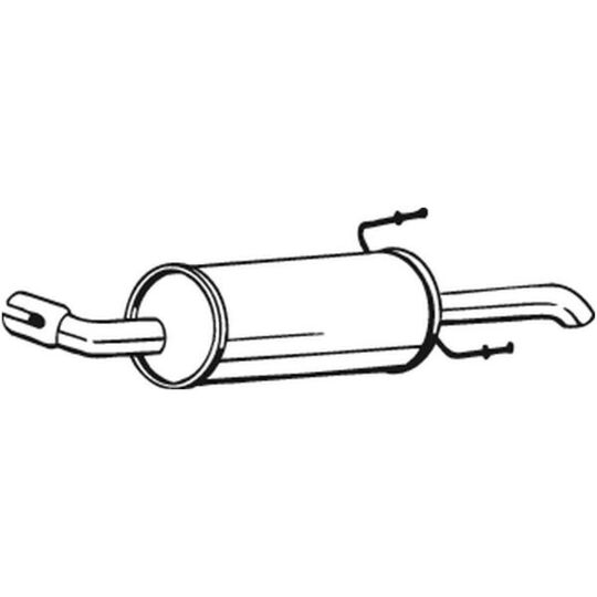 185-473 End Silencer