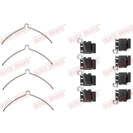 109-1622 Accessory Kit, disc brake pad