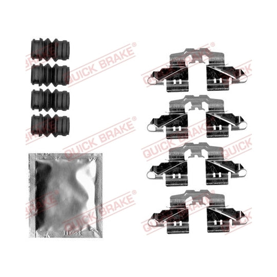 109-1808 Brake pad fitting set