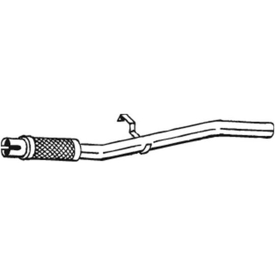 740-383 Exhaust pipe