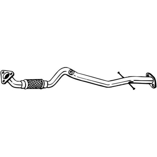 800-183 Exhaust pipe