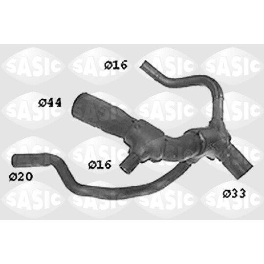 SWH6653 Radiator Hose
