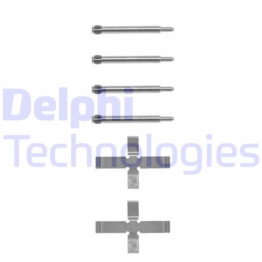 LX0039 Accessory Kit, disc brake pad