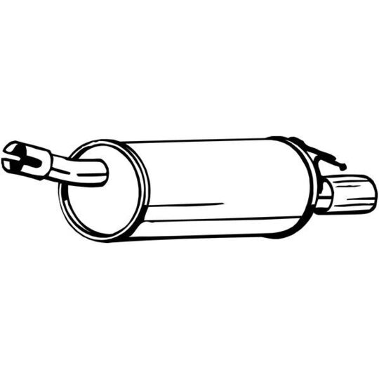 200-169 End Silencer