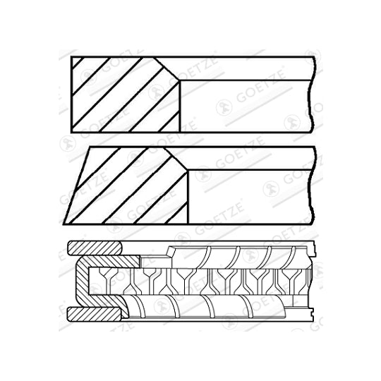 08-306800-00 Piston Ring Kit