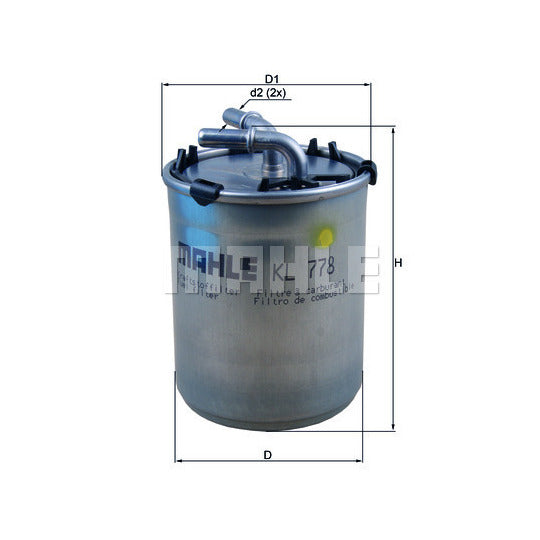 KL 778 Fuel filter