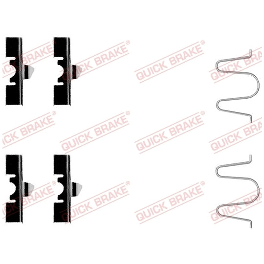 109-1170 Brake pad fitting set