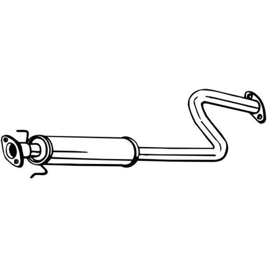 278-111 Middle Silencer