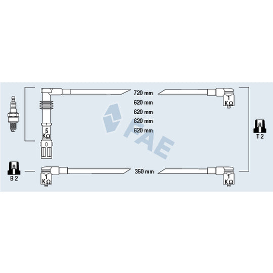 85680 Ignition Cable Kit