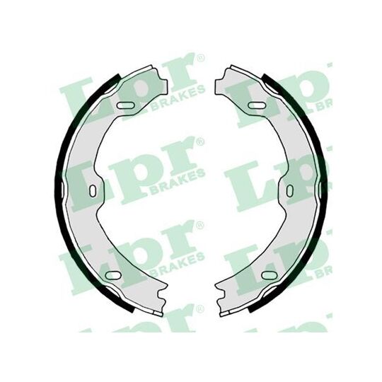 09020 Brake Shoe Set, parking brake