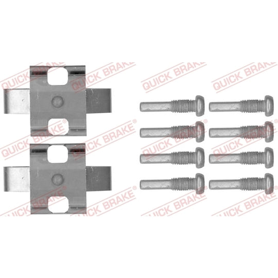 109-1802 Brake pad fitting set