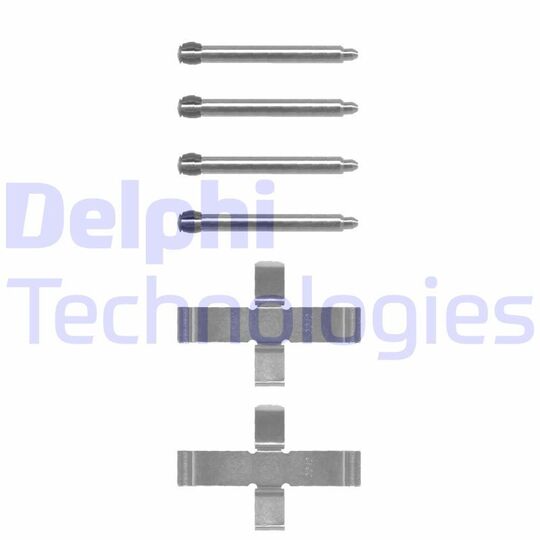 LX0070 Accessory Kit, disc brake pad