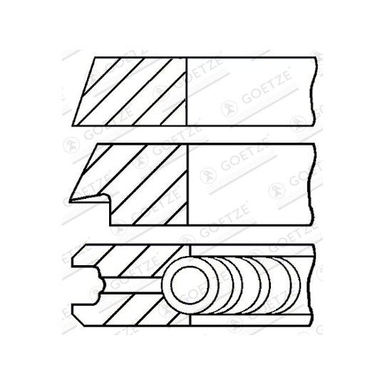 08-109407-10 Piston Ring Kit