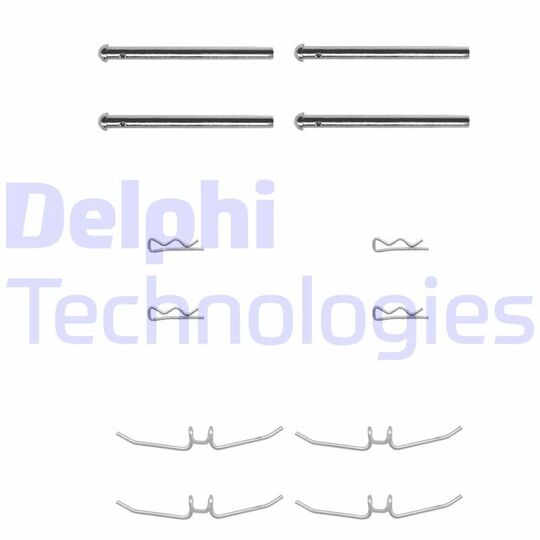 LX0001 Accessory Kit, disc brake pad