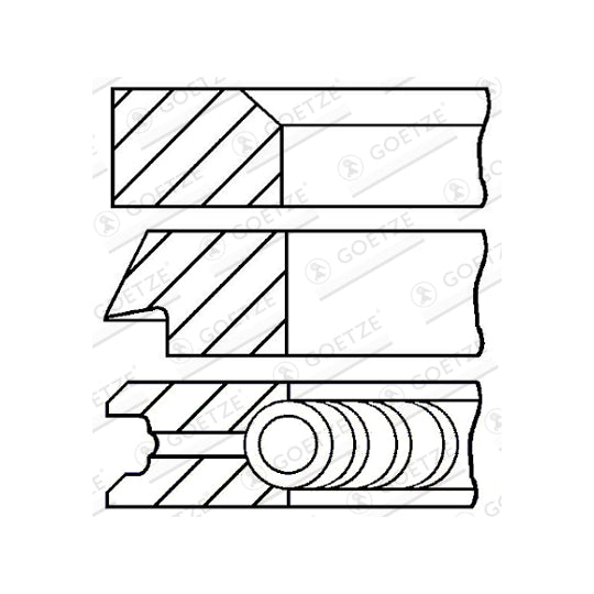 08-203100-00 Piston Ring Kit
