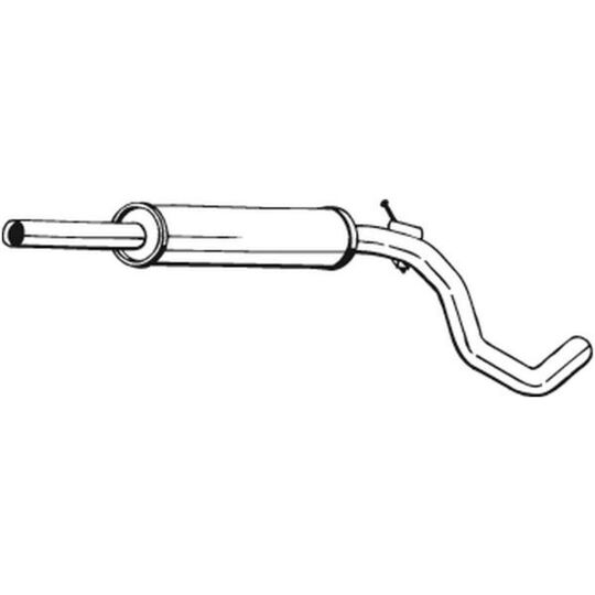 233-603 Middle Silencer