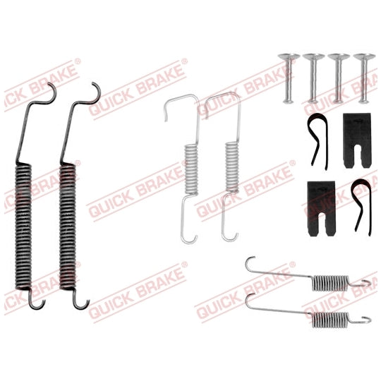 105-0805 Brake shoe fitting set