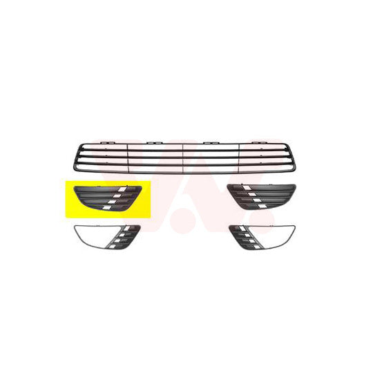 1805592 Ventilation Grille, bumper