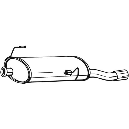 190-013 End Silencer