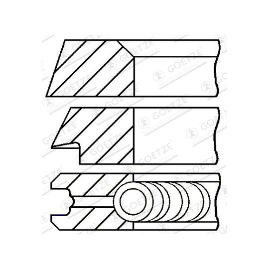 08-399100-00 Piston Ring Kit
