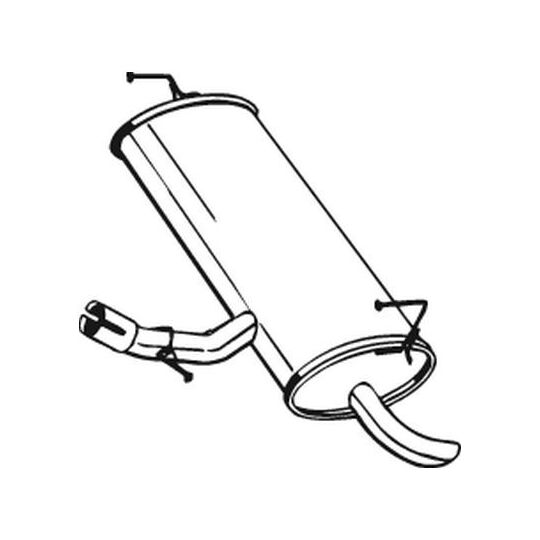 145-201 End Silencer