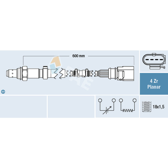 77458 Lambda Sensor