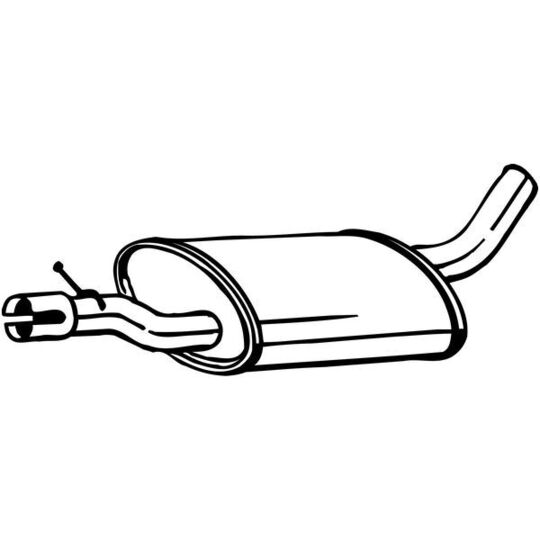 233-545 Middle Silencer