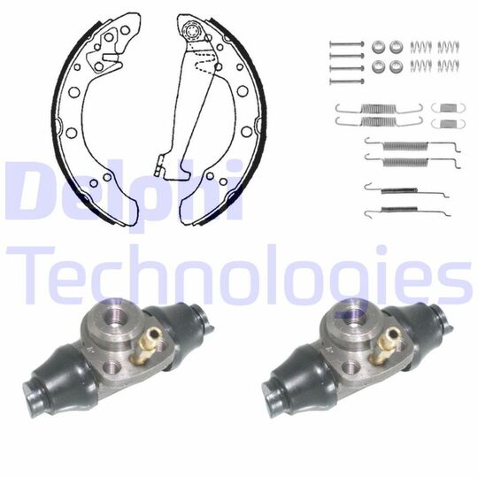 KP849 Brake Shoe Set