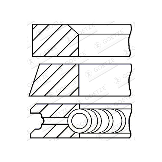 08-527500-00 Piston Ring Kit