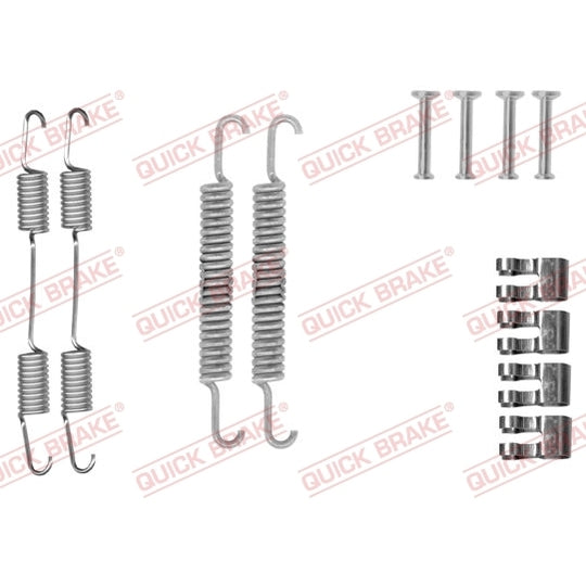 105-0666 Brake shoe fitting set