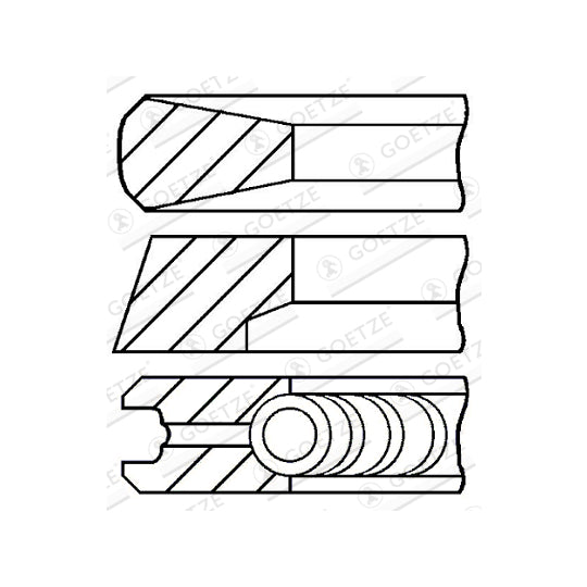 08-854700-00 Piston Ring Kit